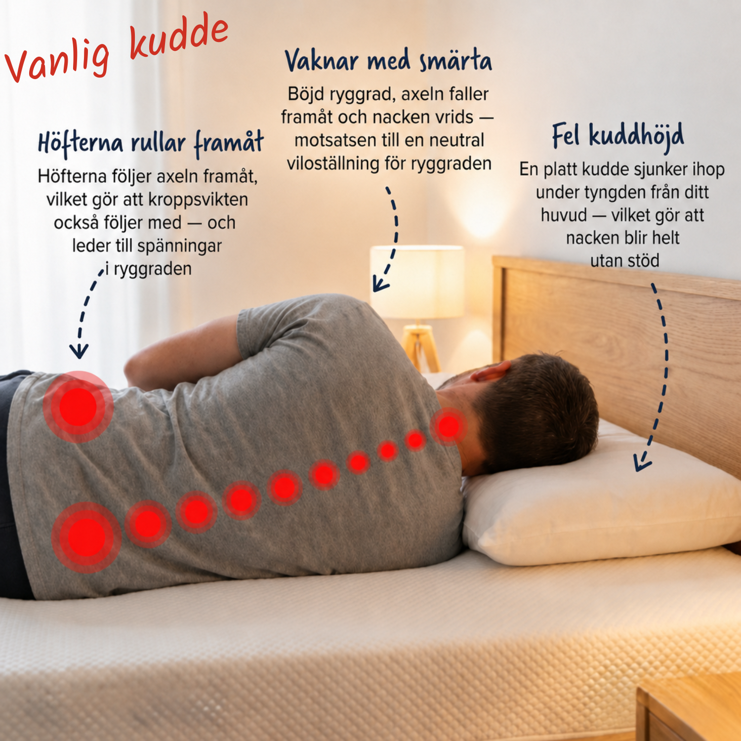 Sleepwell Smärtrfri Nackkudde