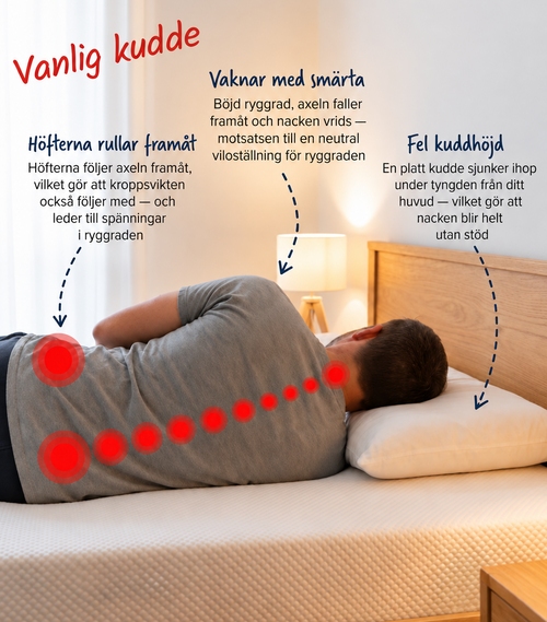 Sleepwell Smärtrfri Nackkudde